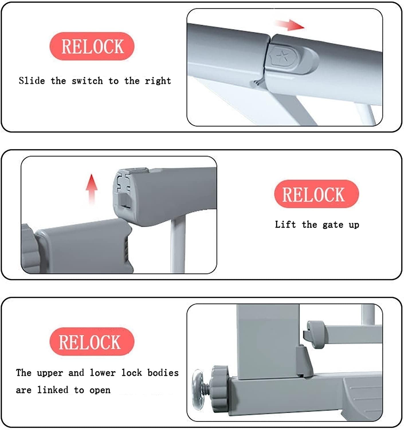 犬用自動閉鎖ゲート Amazon.co.jp: 犬用自動閉鎖階段ゲート、ベビーセーフティゲート